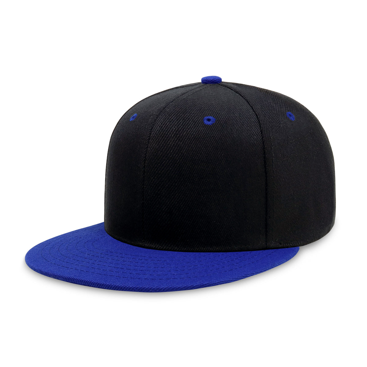 1 Pack  Two-Tone Edge Snapback - Black/Hunter Green
