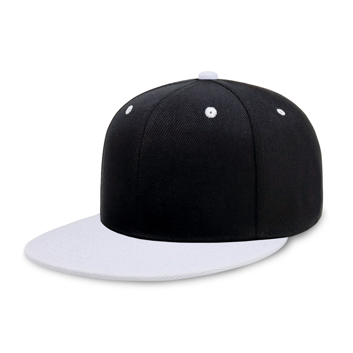 1 Pack  Two-Tone Edge Snapback - Black/Hunter Green
