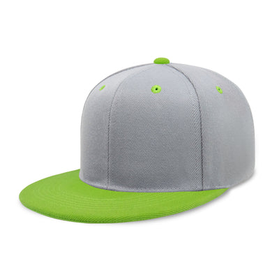 Two-Tone Edge Snapback – Acrylic Adjustable Fit & Breathable