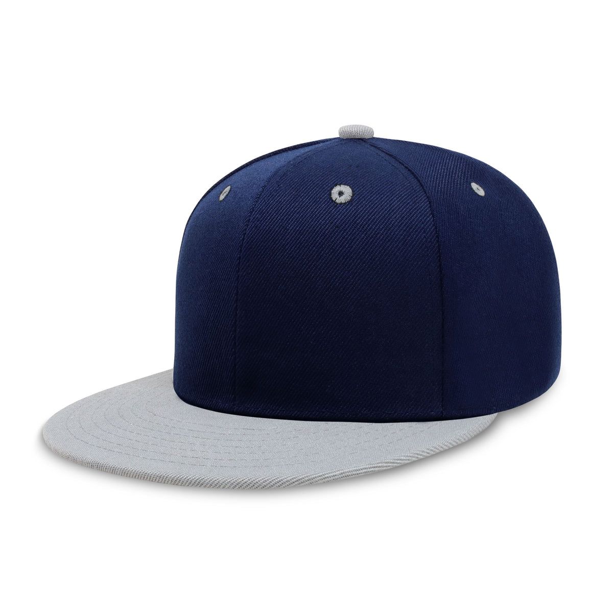 1 Pack  Two-Tone Edge Snapback - Black/Hunter Green