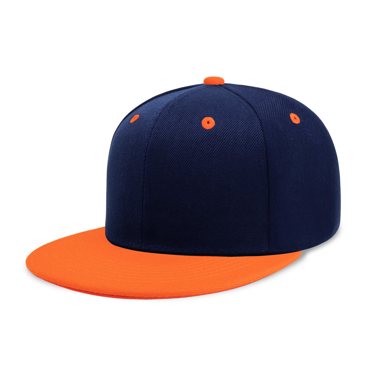 1 Pack  Two-Tone Edge Snapback - Black/Hunter Green