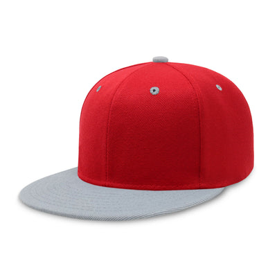 Two-Tone Edge Snapback – Acrylic Adjustable Fit & Breathable