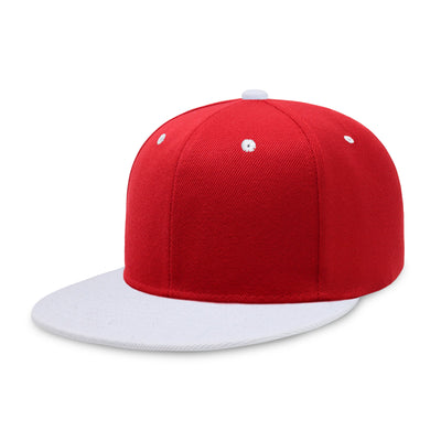 Two-Tone Edge Snapback – Acrylic Adjustable Fit & Breathable