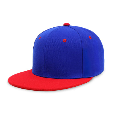 Two-Tone Edge Snapback – Acrylic Adjustable Fit & Breathable