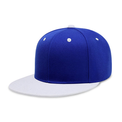 Two-Tone Edge Snapback – Acrylic Adjustable Fit & Breathable