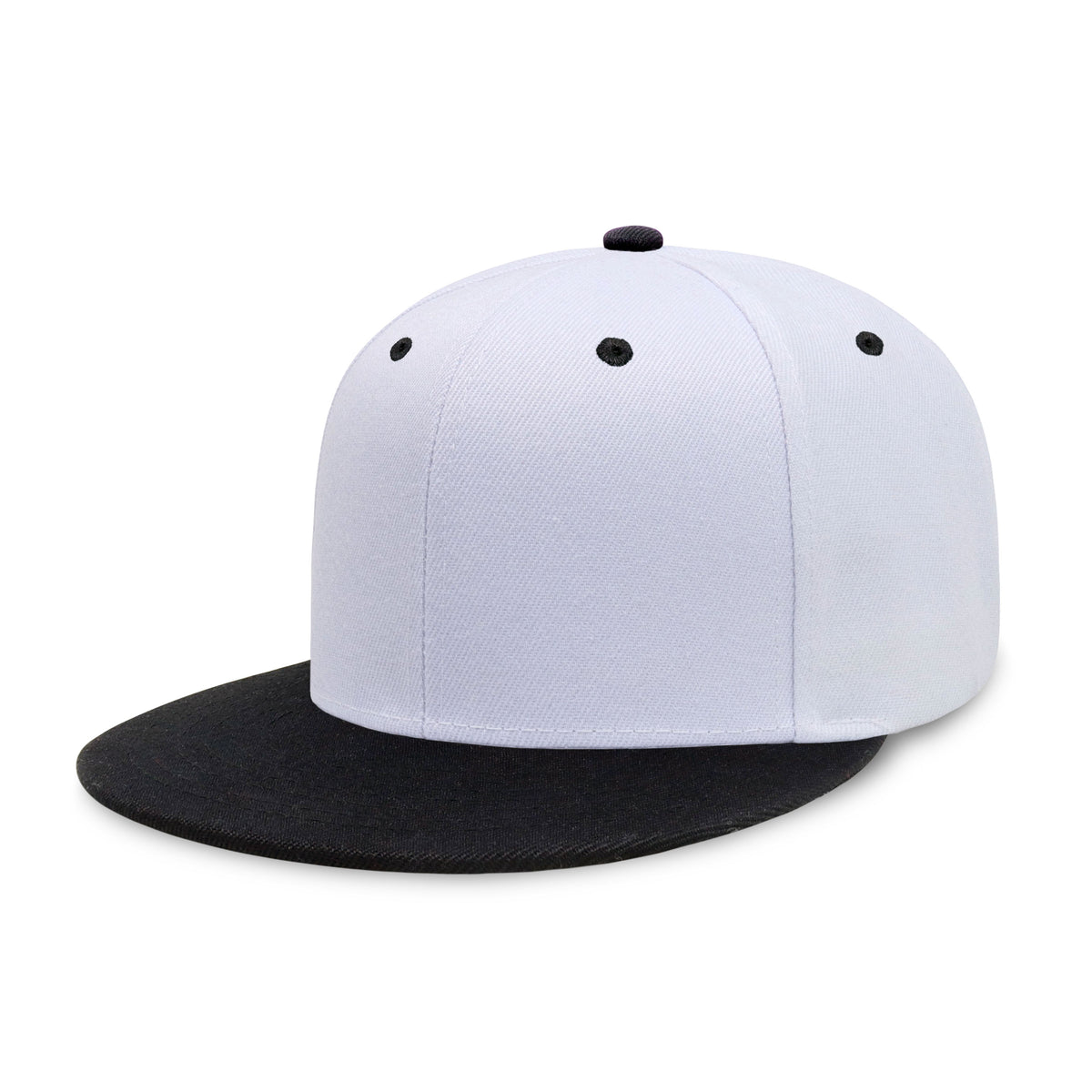 1 Pack  Two-Tone Edge Snapback - Black/Hunter Green