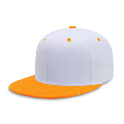 Two-Tone Edge Snapback – Acrylic Adjustable Fit & Breathable