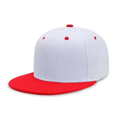 Two-Tone Edge Snapback – Acrylic Adjustable Fit & Breathable