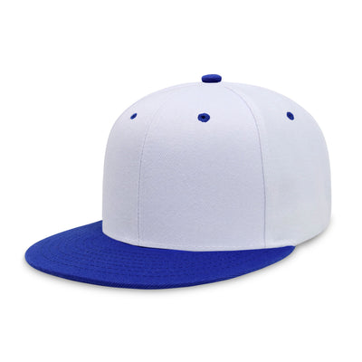 Two-Tone Edge Snapback – Acrylic Adjustable Fit & Breathable
