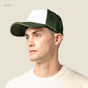 Two-Tone Foam Cap with Rope