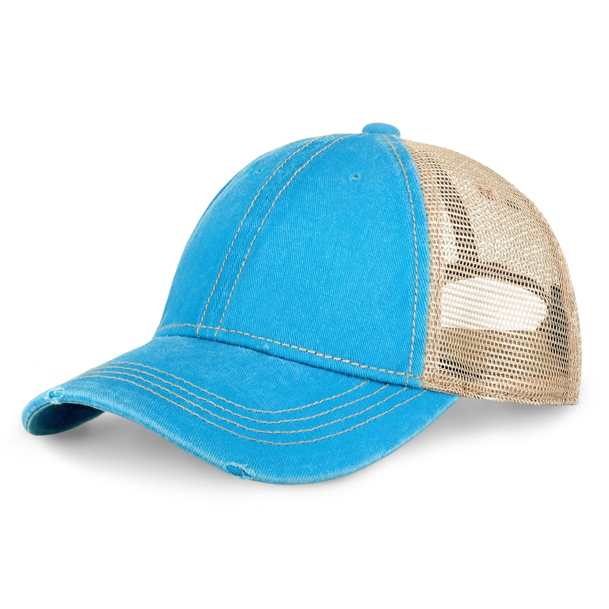 Aqua out of stack Vintage Trucker Hat