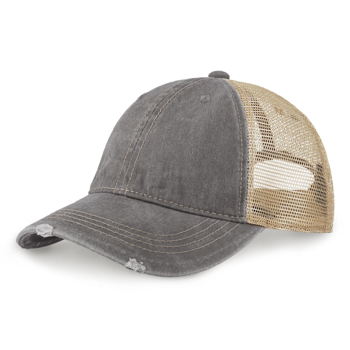 Light grey Vintage Trucker Hat