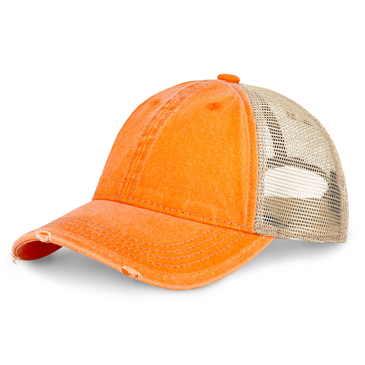 camel Vintage Trucker Hat