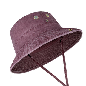 Wide Brim Bucket Hat