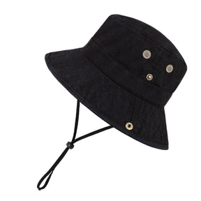 Wide Brim Bucket Hat