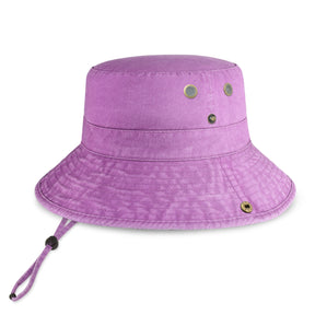 Wide Brim Bucket Hat