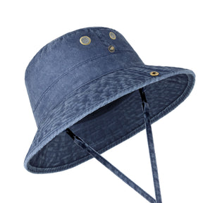 Wide Brim Bucket Hat