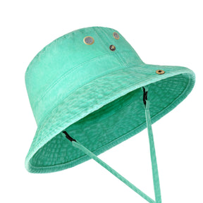 Wide Brim Bucket Hat