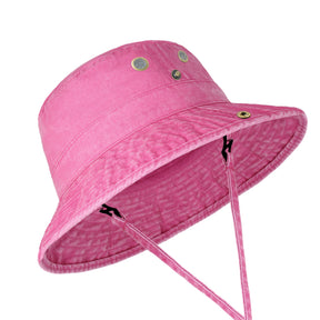 Wide Brim Bucket Hat