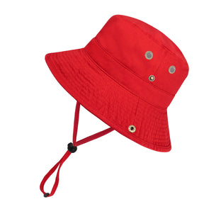 Wide Brim Bucket Hat