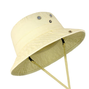 Wide Brim Bucket Hat