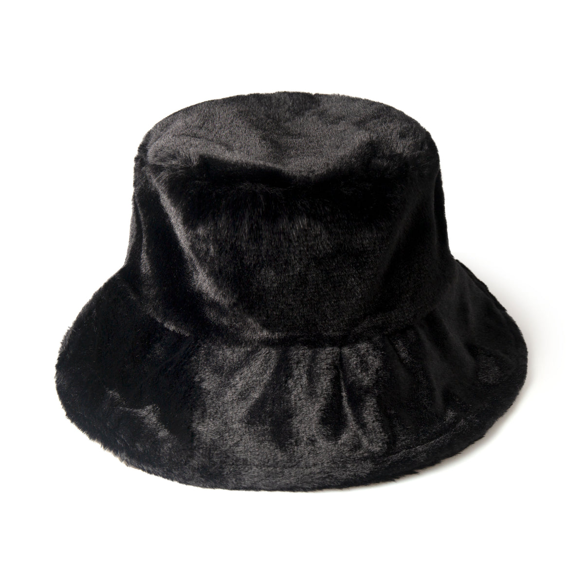 Fluffy Faux Fur Bucket Hat for Winter – Warm Unisex Cozy Hat