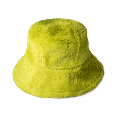 Fluffy Faux Fur Bucket Hat for Winter – Warm Unisex Cozy Hat