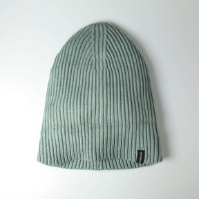 Ribbed Aquastone Fisherman Beanie
