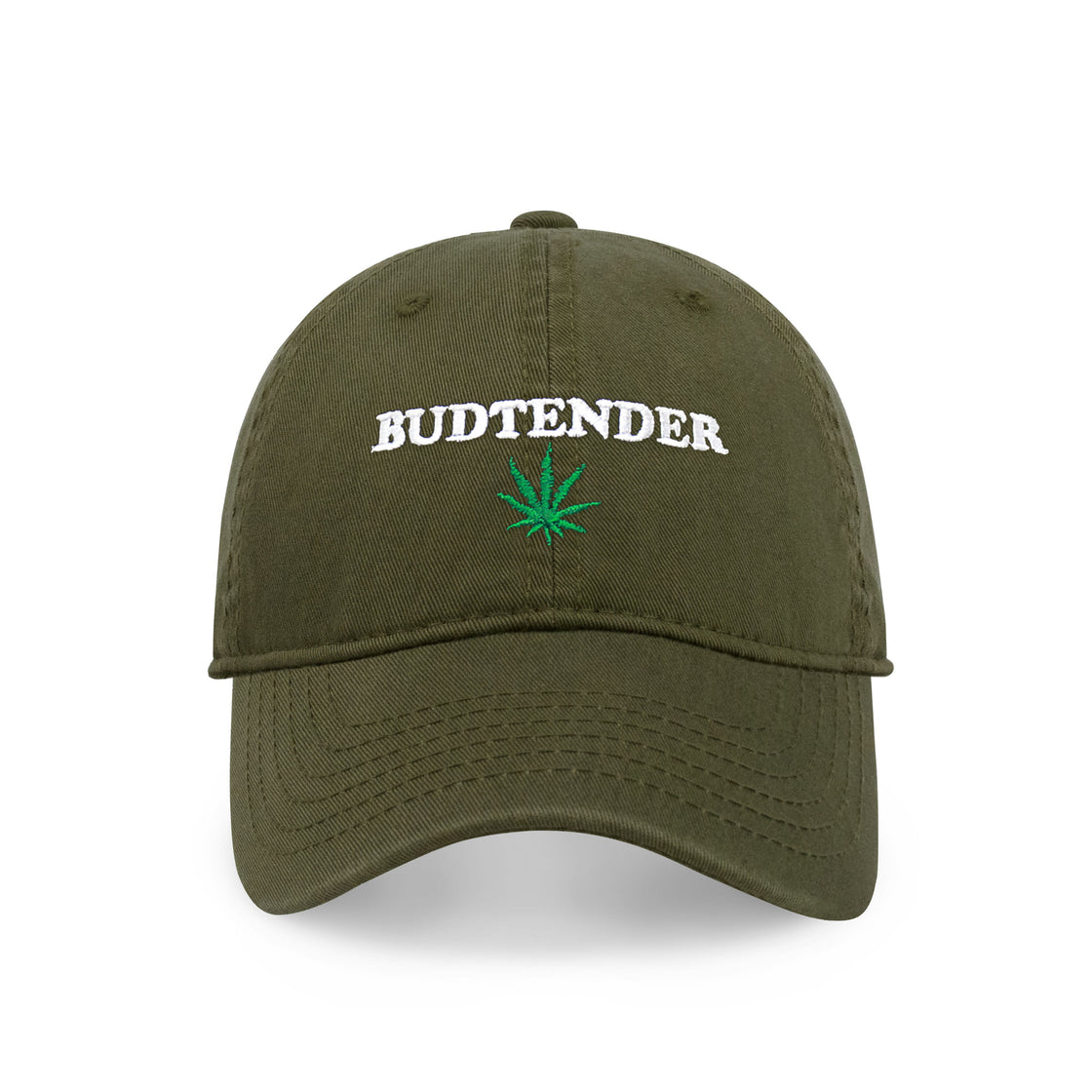 Budtender Embroidered Dad Hat – Adjustable Cotton Baseball Cap