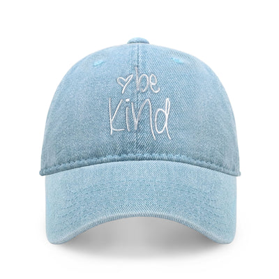 Be Kind Embroidered Dad Hat – Adjustable Cotton Baseball Cap