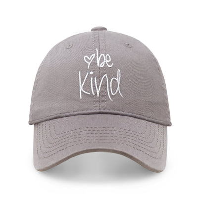 Be Kind Embroidered Dad Hat – Adjustable Cotton Baseball Cap