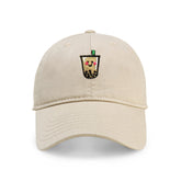 Boba Tea Embroidered Dad Hat – Adjustable Cotton Baseball Cap