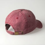 Classic Pigment Dyed Baseball Cap – Washed Cotton Baseball Cap Dad Hat