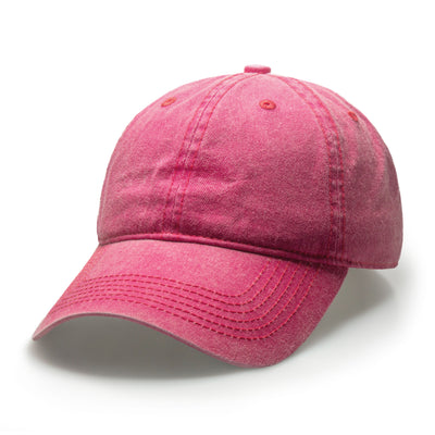 Classic Pigment Dyed Baseball Cap – Washed Cotton Baseball Cap Dad Hat
