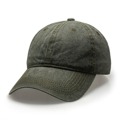 Classic Pigment Dyed Baseball Cap – Washed Cotton Baseball Cap Dad Hat