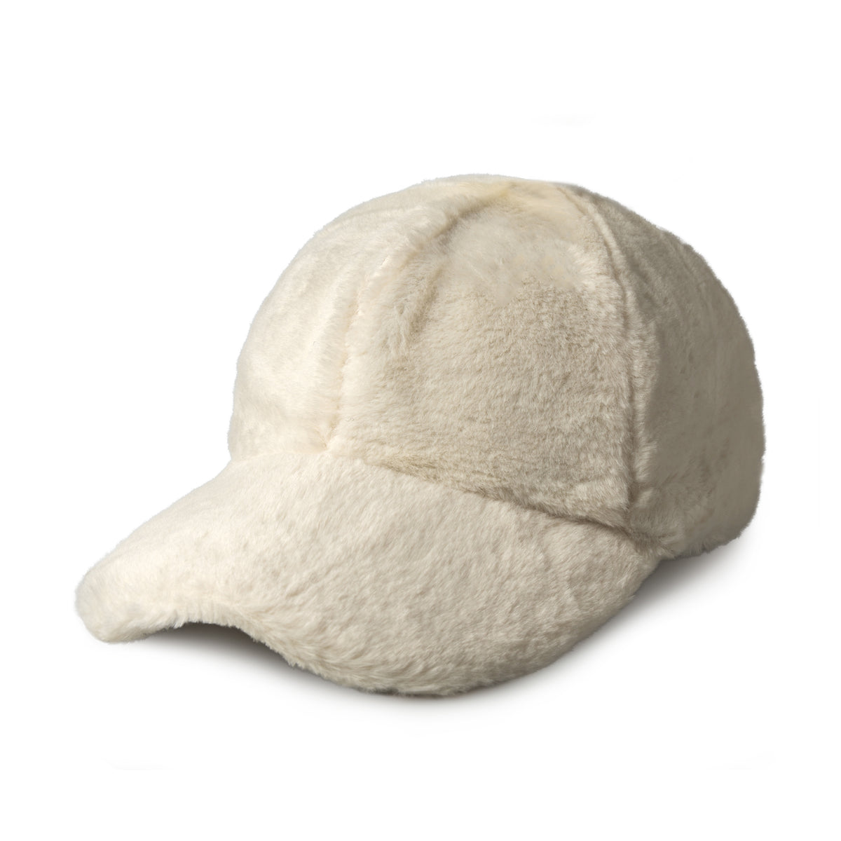 Fur Pom Baseball Cap