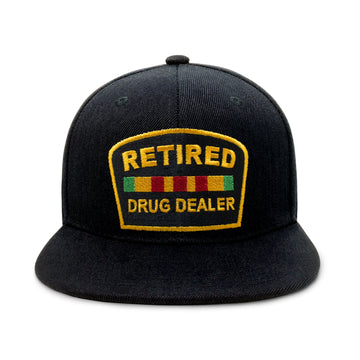 Retired Drug Dealer Flat Bill Cap – Embroidered Adjustable  display picture 3