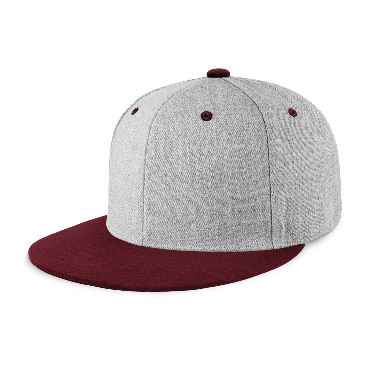 1 Pack  Two-Tone Edge Snapback - Black/Hunter Green