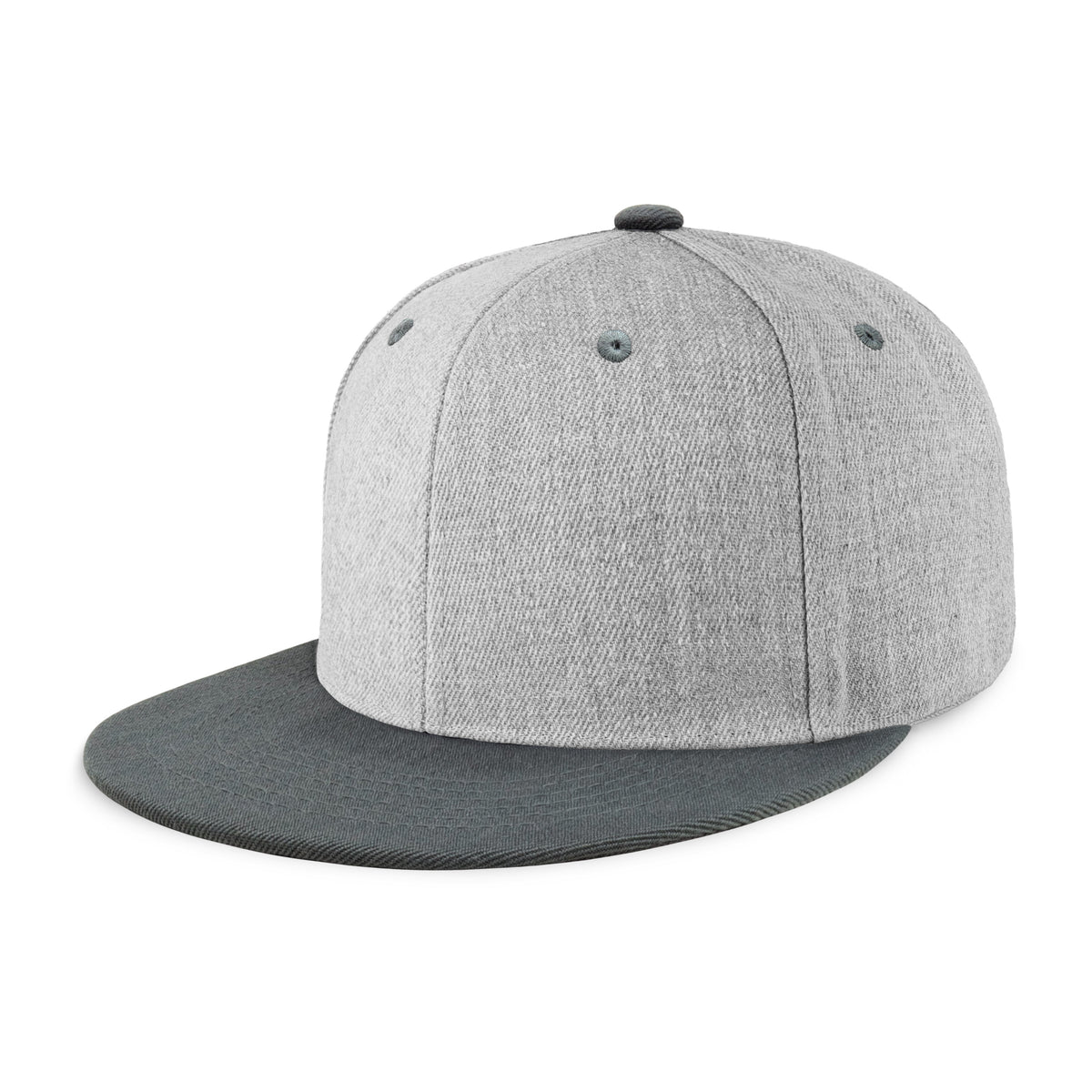 1 Pack  Two-Tone Edge Snapback - Black/Hunter Green