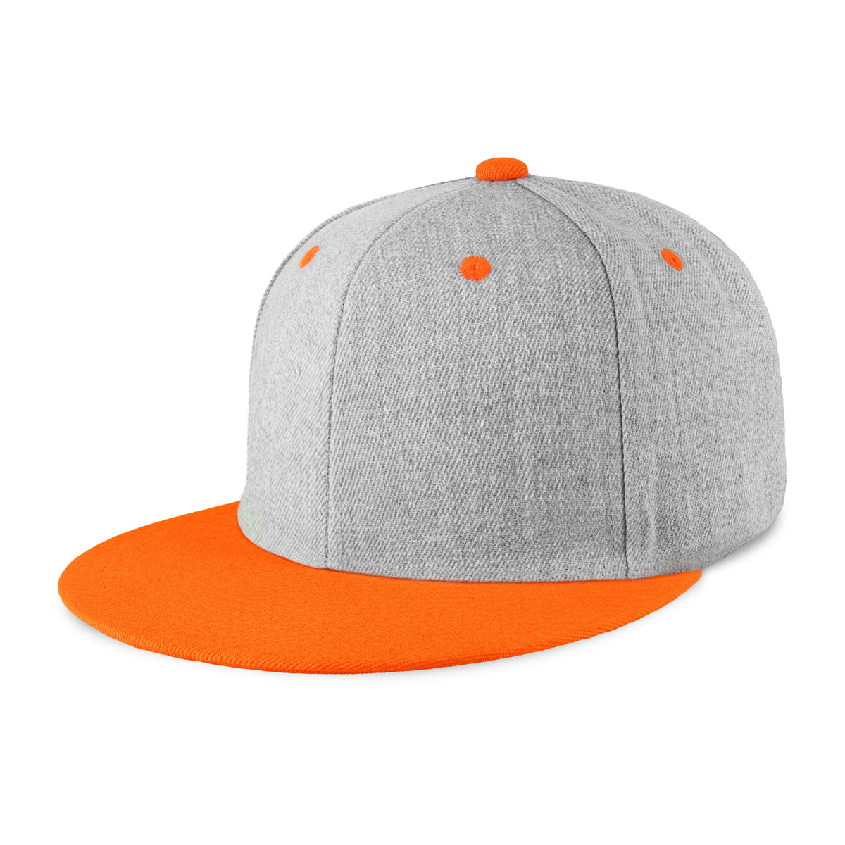1 Pack  Two-Tone Edge Snapback - Black/Hunter Green