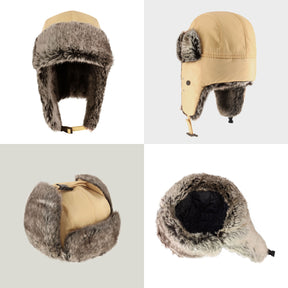 Winter Trapper Hat with Mask