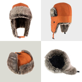 Winter Trapper Hat with Mask