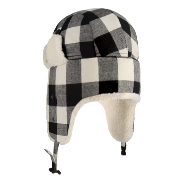 Plaid Trapper for Man