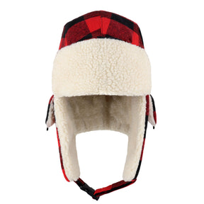 Plaid Trapper Hat